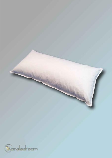 40 x 80 cm Füllkissen Innenkissen Federkissen Kuschelkissen 750 g in weiß